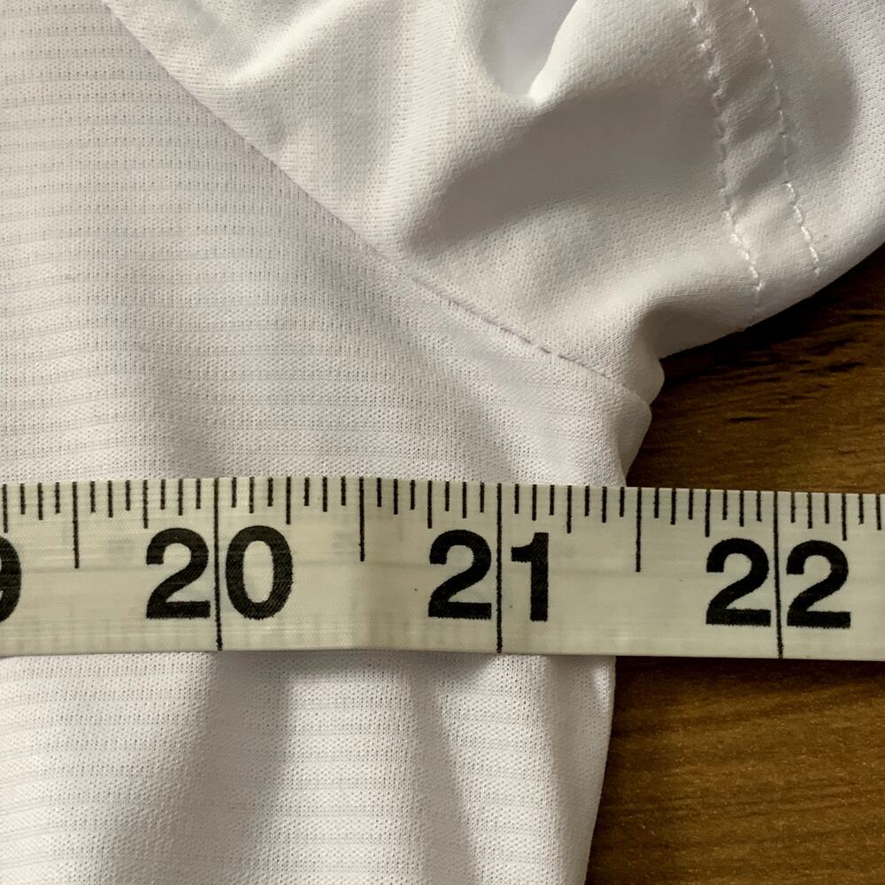 Columbia Athletic T Shirt Omni Wick Performance Short Sleeve White Women's SZ XL - Picture 5 of 6
